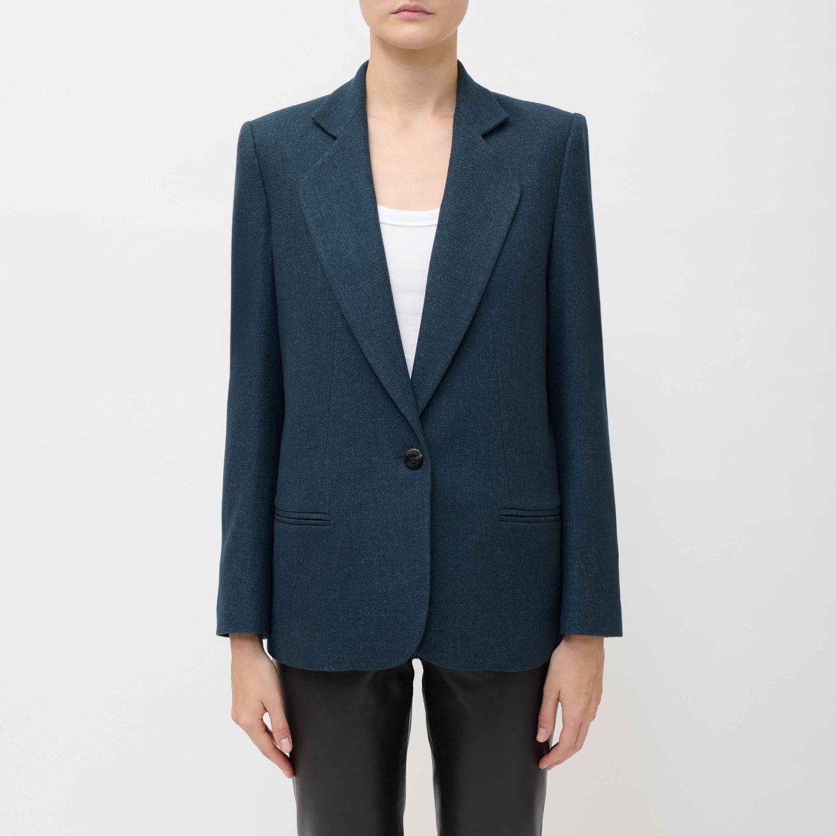 READY Wool Shetland Blazer