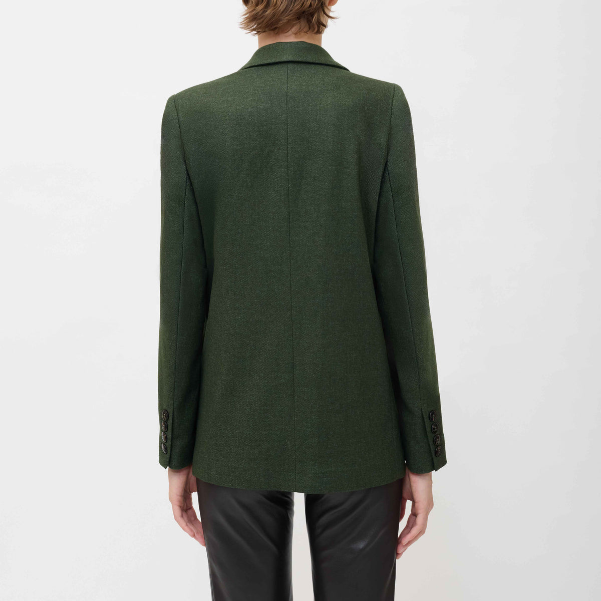 READY Wool Shetland blazer