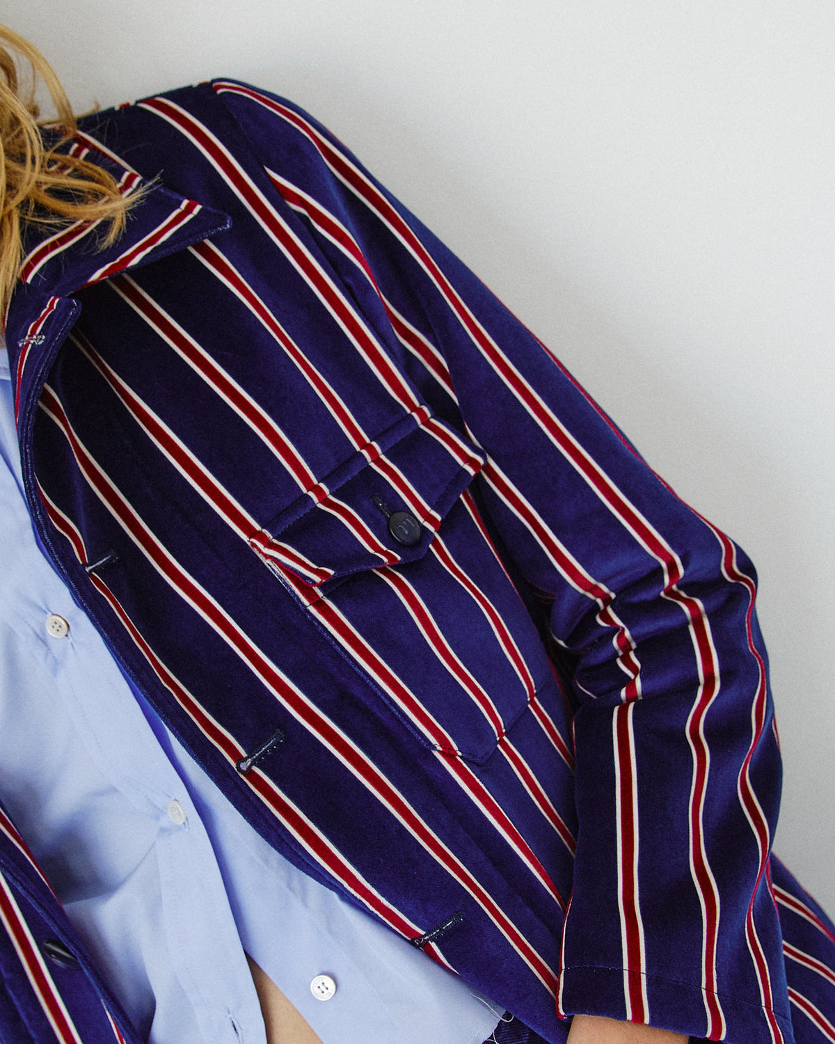 NOBAG Velvet Blazer