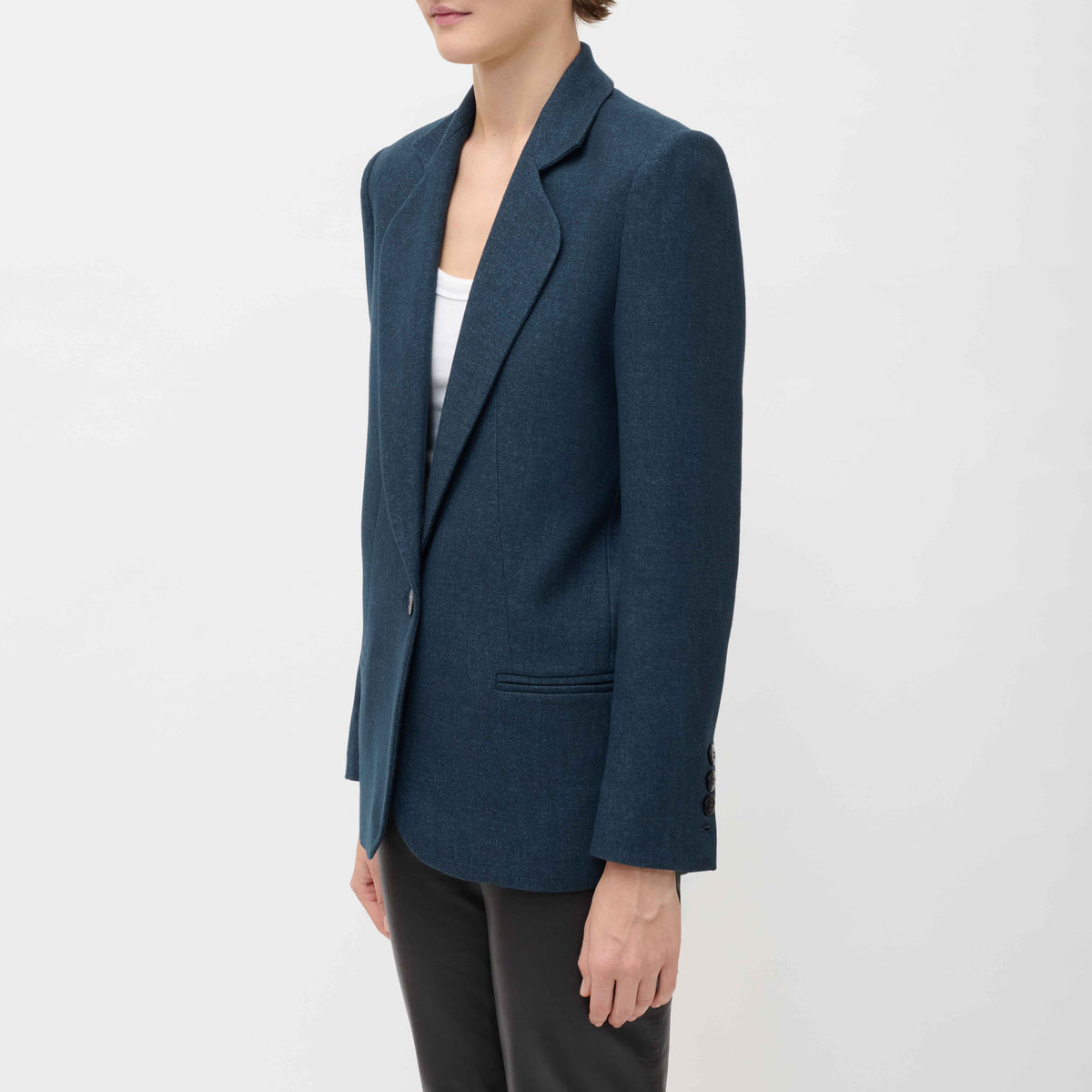 READY Wool Shetland Blazer