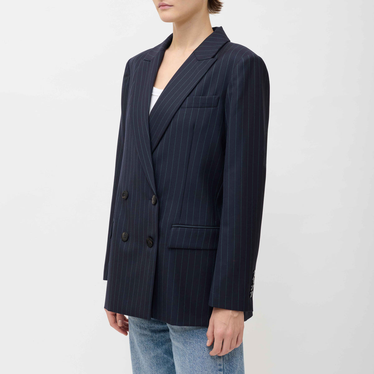 MOVE Pinstripe Blazer