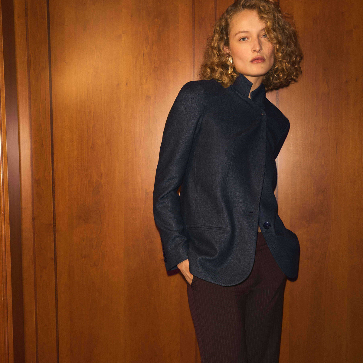 READY Wool Shetland Blazer