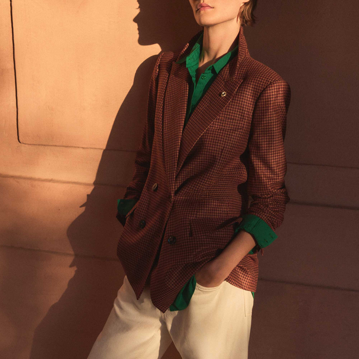 MOVE Pied de Poule Blazer