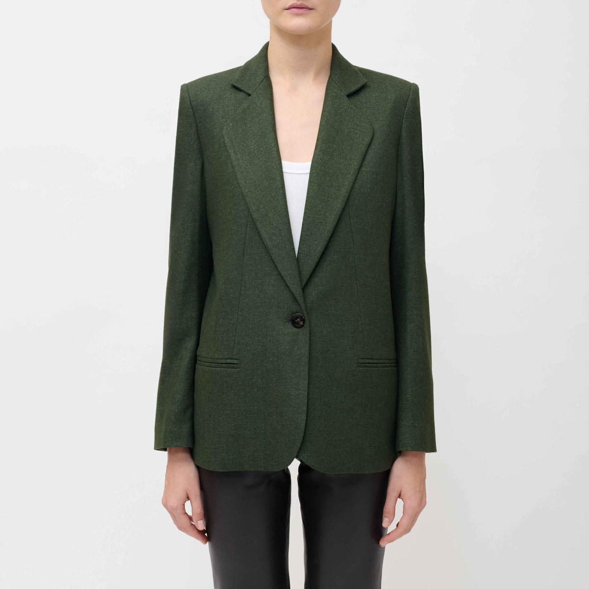 READY Wool Shetland blazer