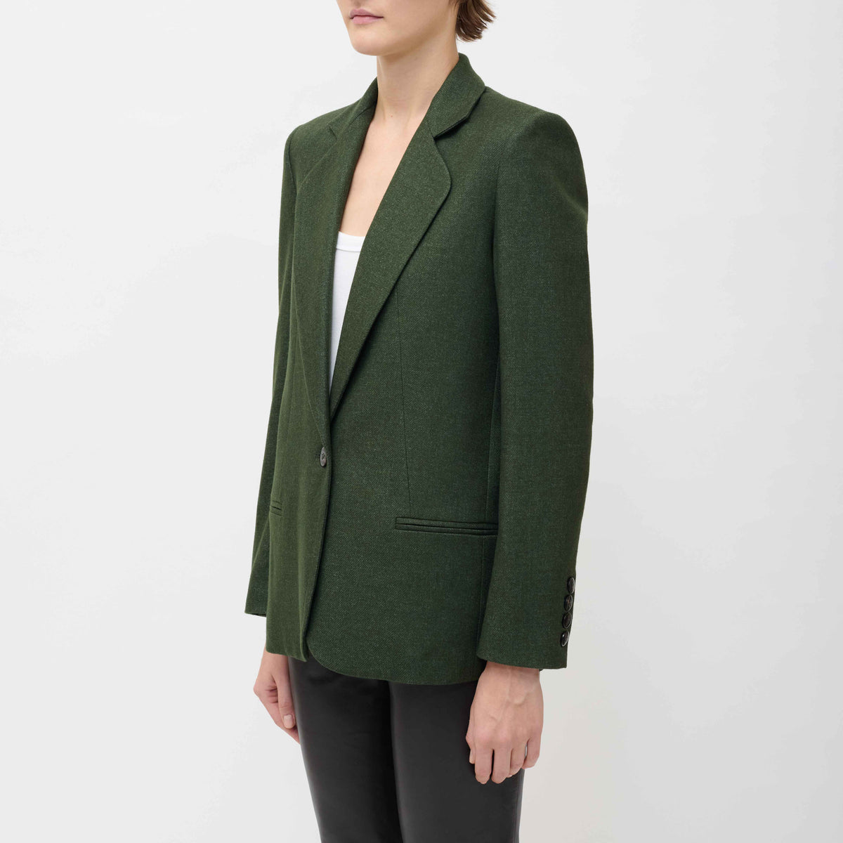 READY Wool Shetland blazer
