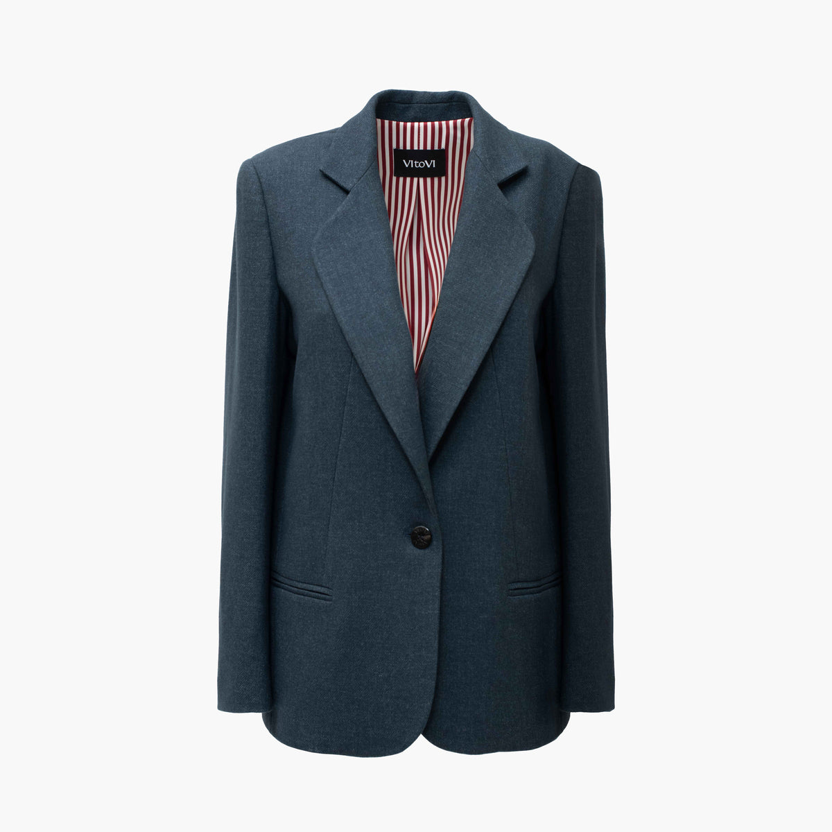 READY Wool Shetland Blazer