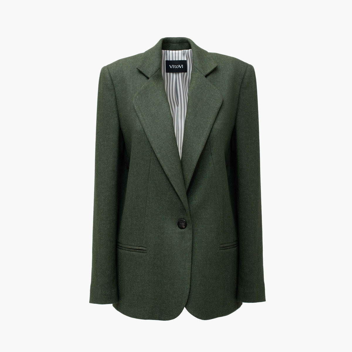 READY Wool Shetland blazer