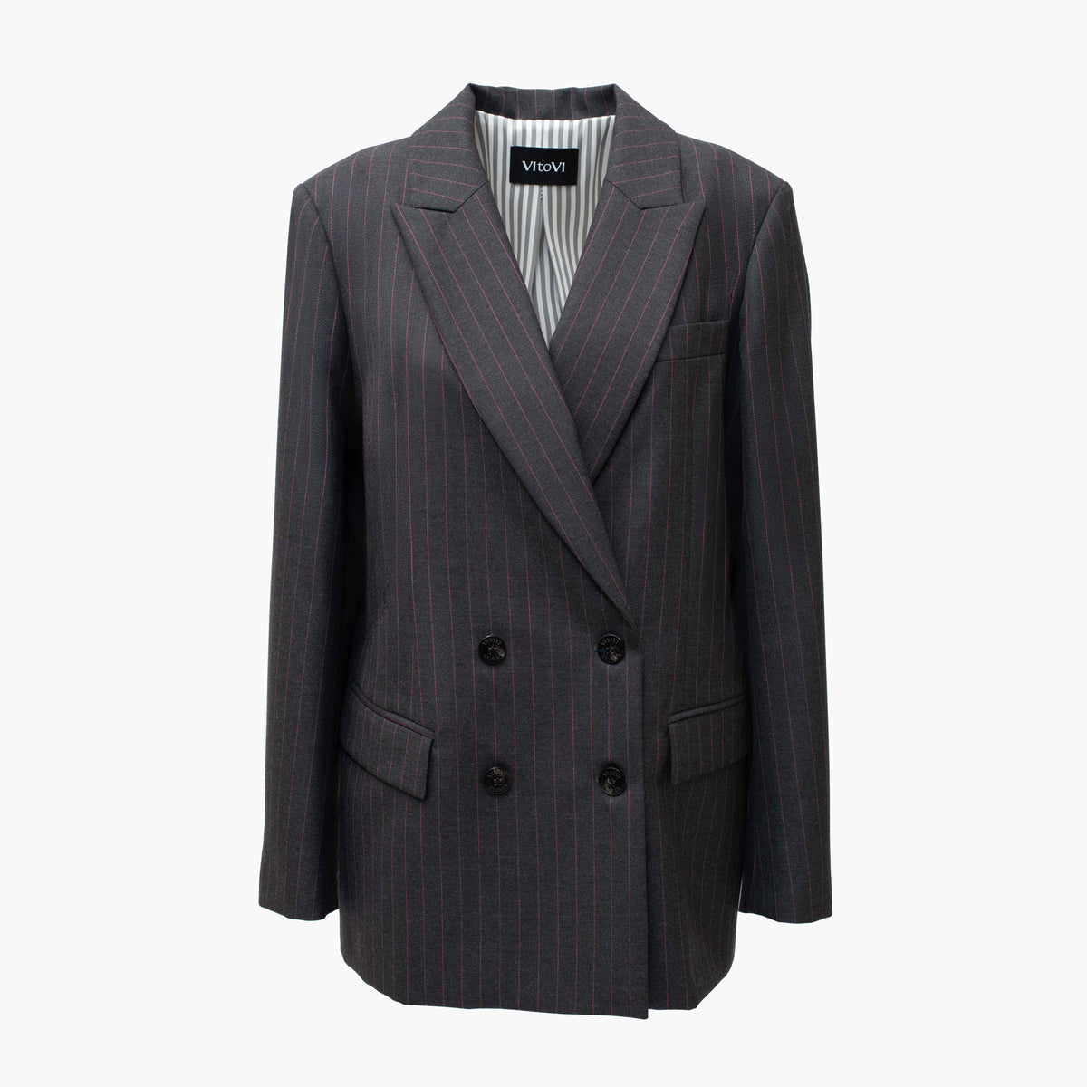 MOVE Pinstripe Blazer